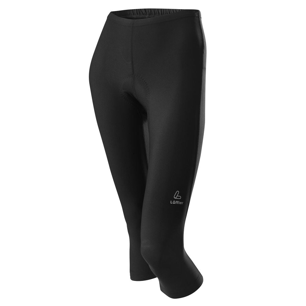 Löffler W Bike 3/4 Tights Basic naisten pyöräilyshortsit