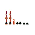 Muc-Off Tubeless Valve Kit V. 2.0 44mm oranssi Tubeless-venttiili