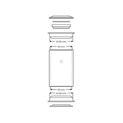 Stronglight ohjainlaakeri ZS44/28,6 - ZS44/30 2