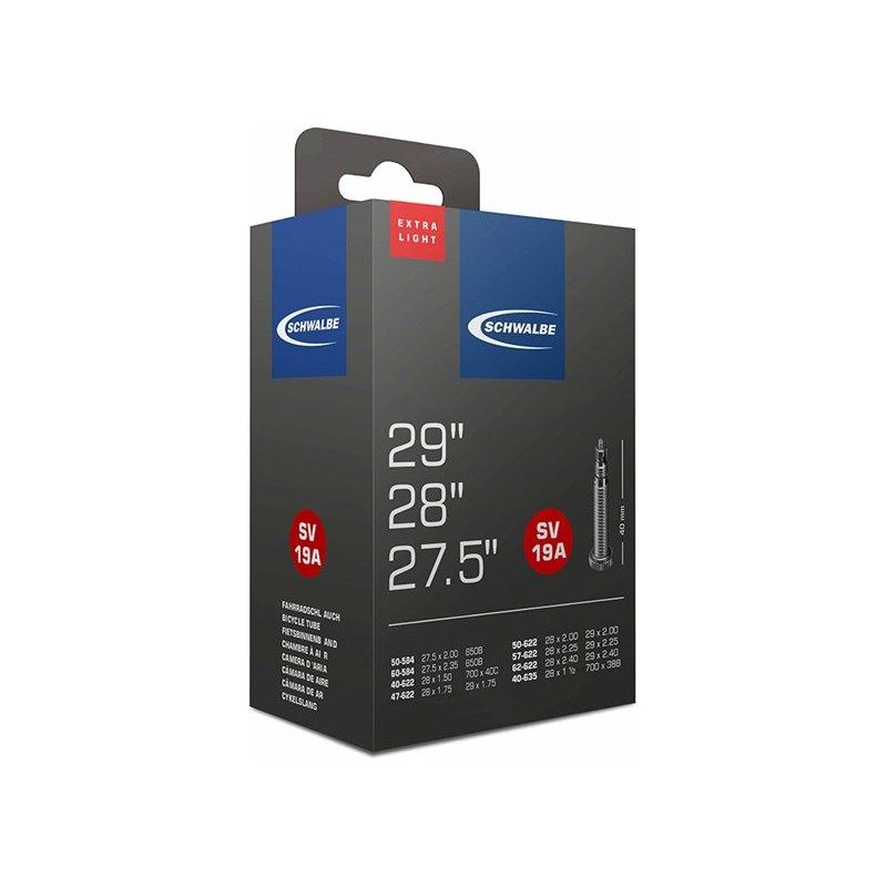 Schwalbe sisärengas SV19A Extra Light 27.5" - 29" presta