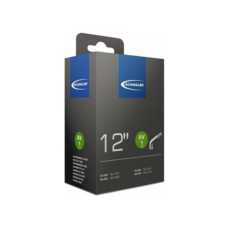 Schwalbe sisärengas 12" 47/62-203 AV1 auto 45°