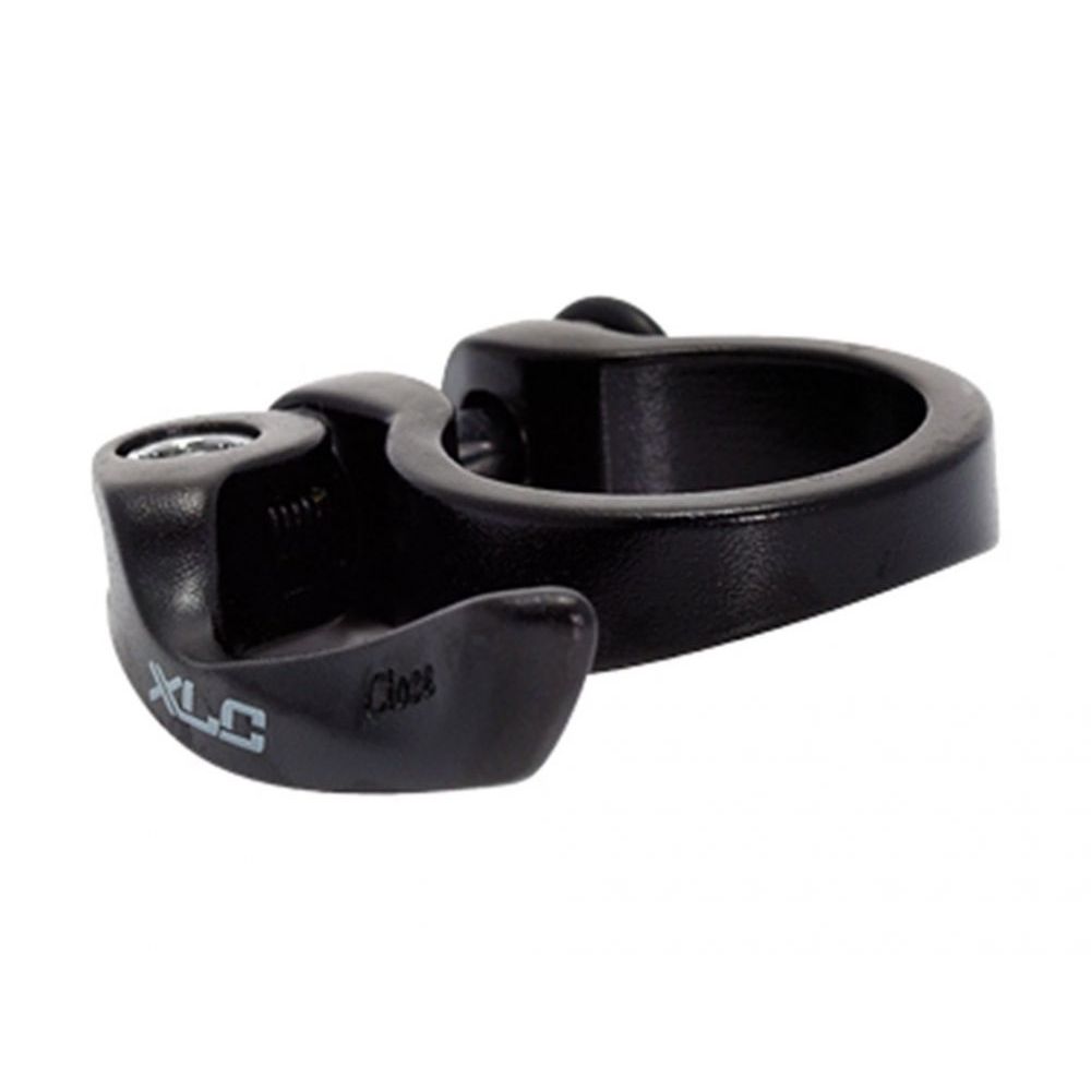 XLC PC-L01 Seat Clamp 35mm musta pikalinkulla