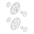 Shimano Alivio/Acera/Altus 7/8v rissapyörät