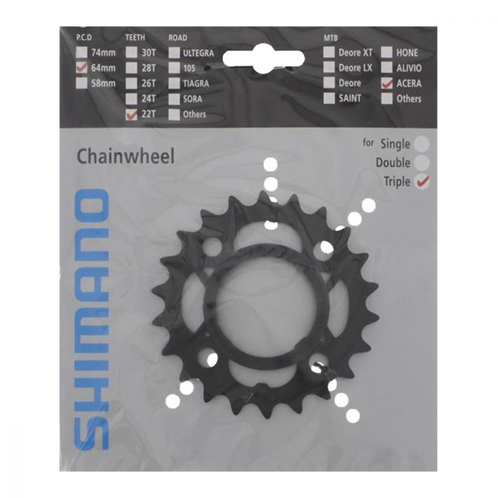 Shimano FC-M361 Eturatas 22t 64mm 3x8/7