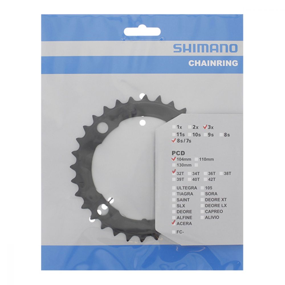 Shimano FC-M361 Eturatas 32t 104mm 3x8/7