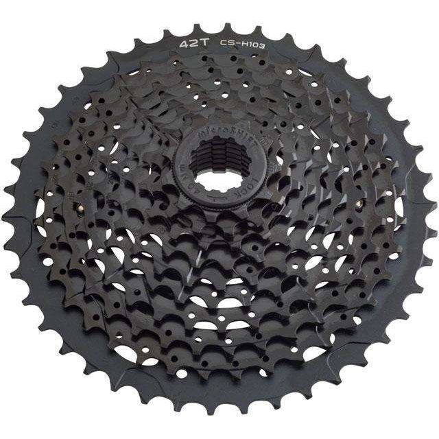 Microshift rataspakka 10v 11-42 ED Black