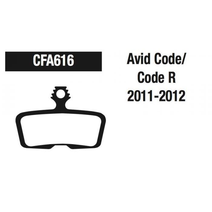 EBC CFA 616R Jarrupalat Avid Elixir/Code (RED)