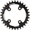 Blackspire Snaggletooth NW 76 musta 28T eturatas