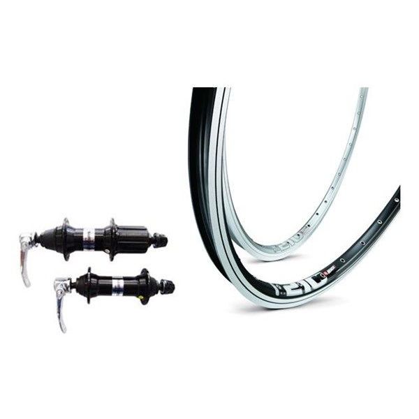 Etukiekko 28" QR musta