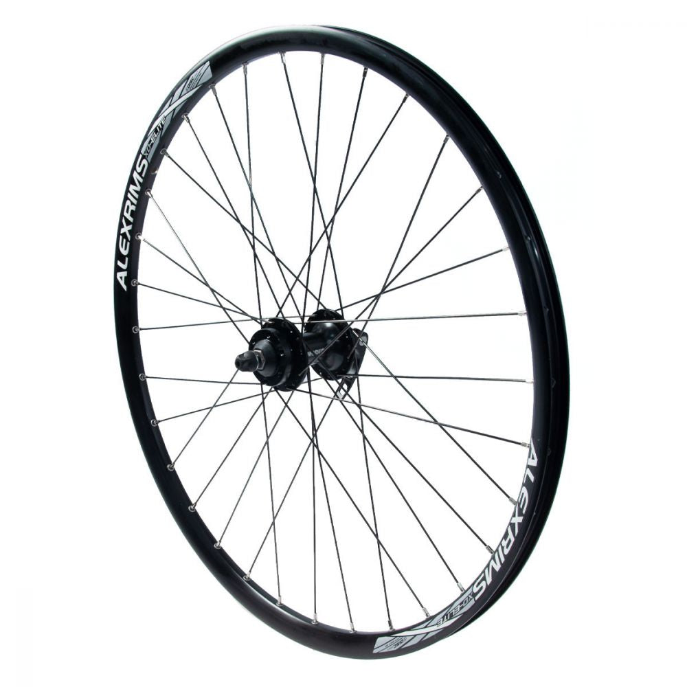 Etukiekko 27.5" musta QR 6-pultti