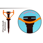 PTN Lufty Air Valves Tubeless-venttiili pari 47mm 3