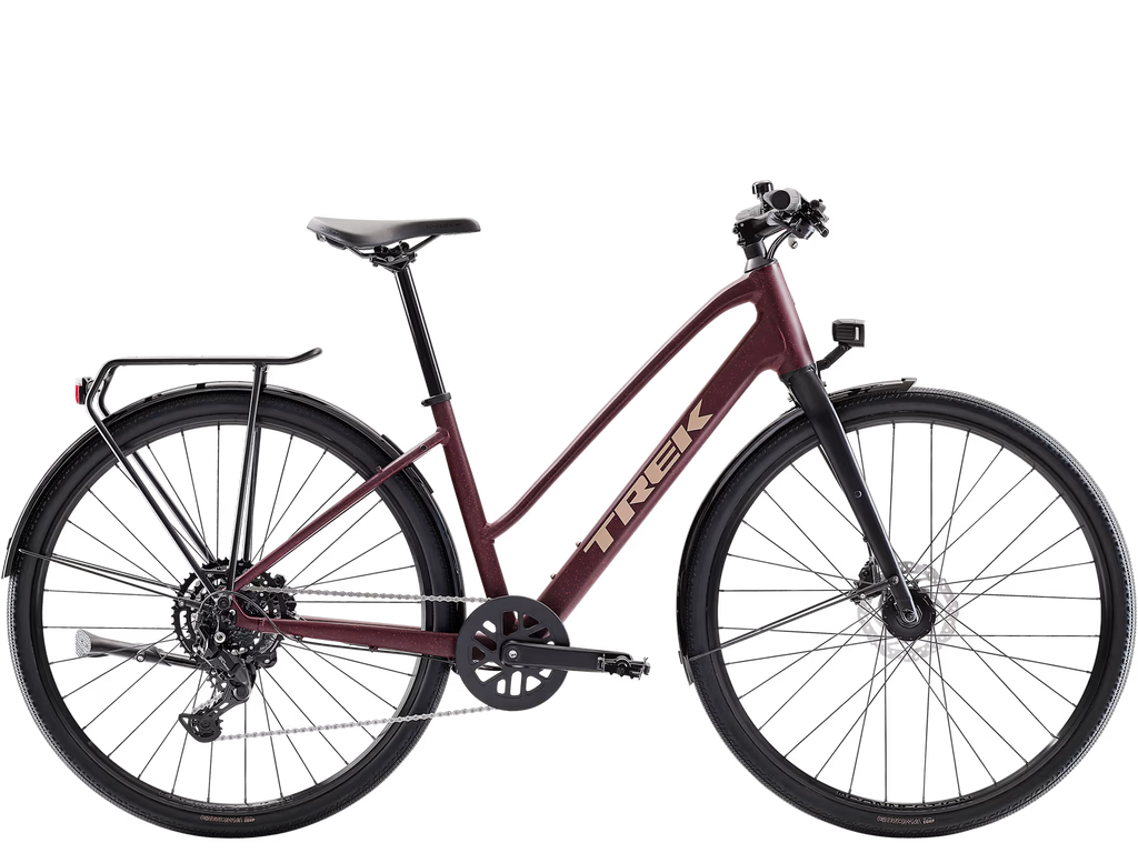Trek FX Sport AL Equipped Midstep - Cobra Blood / Sedona Red Splatter