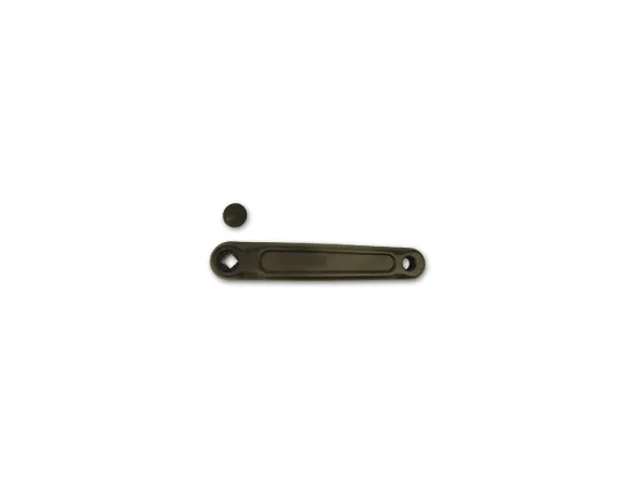 Vasen kampi 175mm musta alu