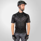 Endura Hummvee Ray S/S Jersey pyöräilypaita - Musta