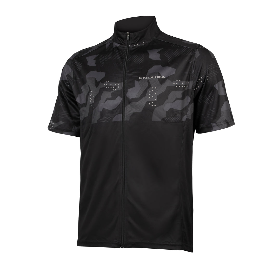 Endura Hummvee Ray S/S Jersey pyöräilypaita - Musta