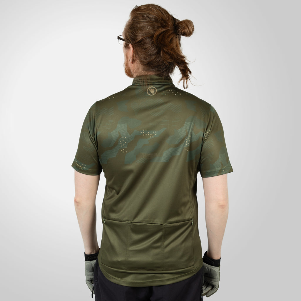 Endura Hummvee Ray S/S Jersey pyöräilypaita - Vihreä