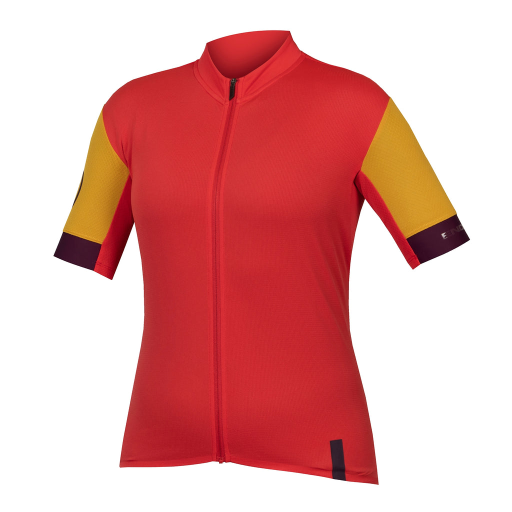 Endura Women's FS260 S/S Jersey naisten pyöräilypaita - Punainen