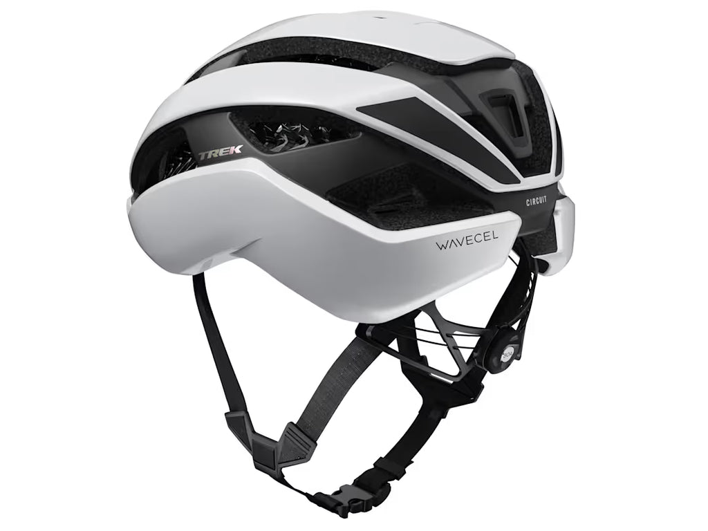 Trek Circuit Wavecel pyöräilykypärä - Crystal White