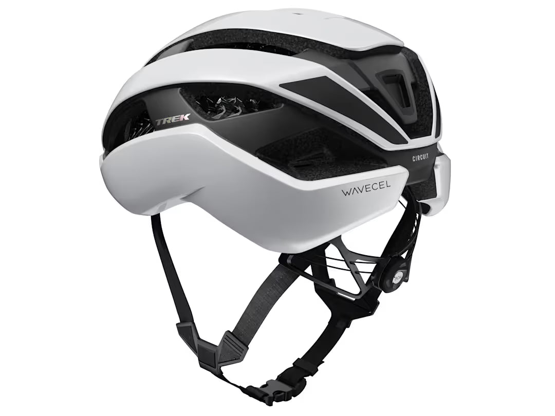 Trek Circuit Wavecel pyöräilykypärä - Crystal White