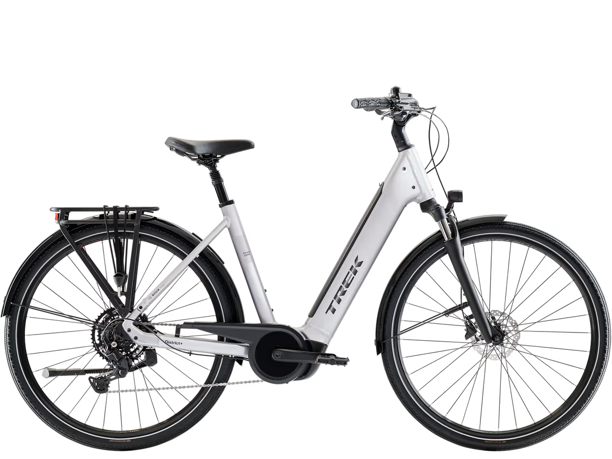 Trek District+ 3 R9 540Wh Lowstep - Lunar Silver