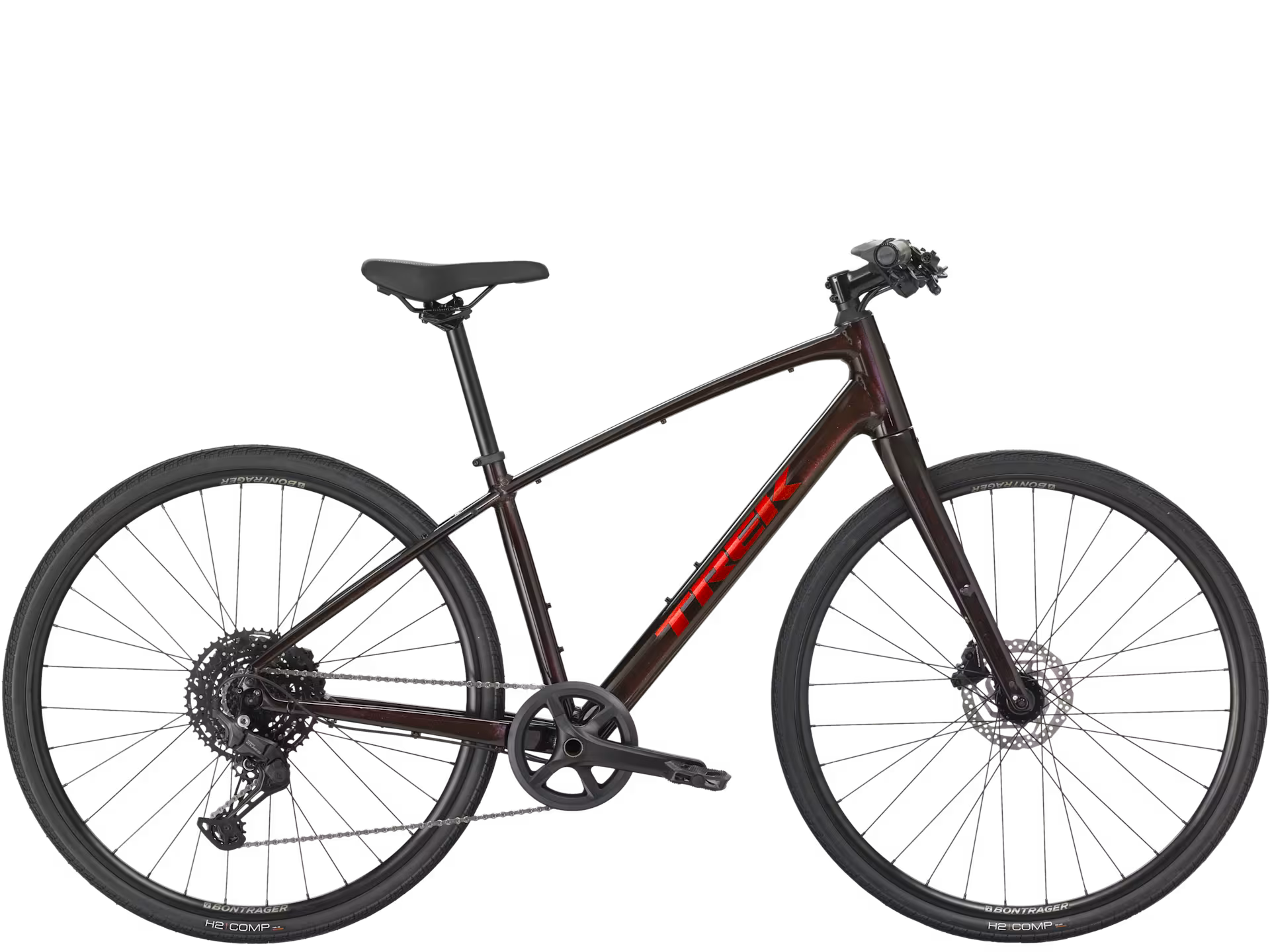 Trek FX 3 Stepover Gen 4 - Dark Carmine