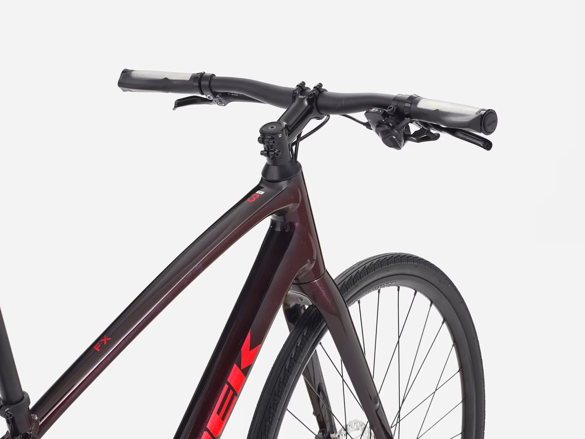 Trek FX 3 Stepover Gen 4 - Dark Carmine