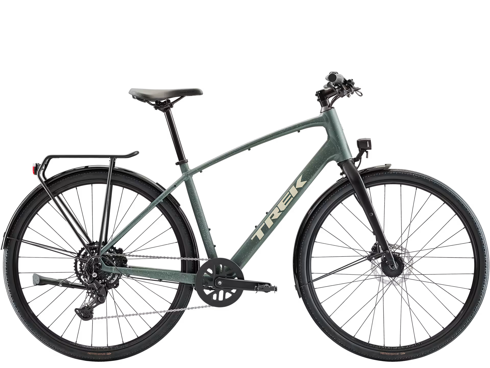 Trek FX Sport AL Equipped - Keswick Green / Lichen Green Splatter
