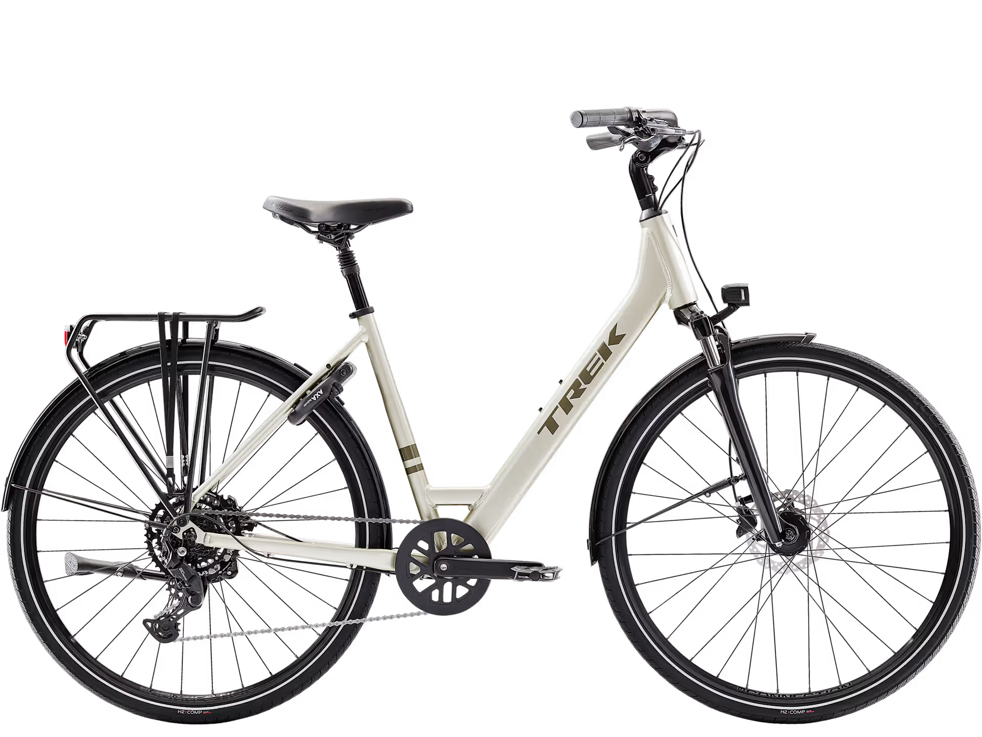 Trek Verve Lowstep Equipped - Lunar Silver