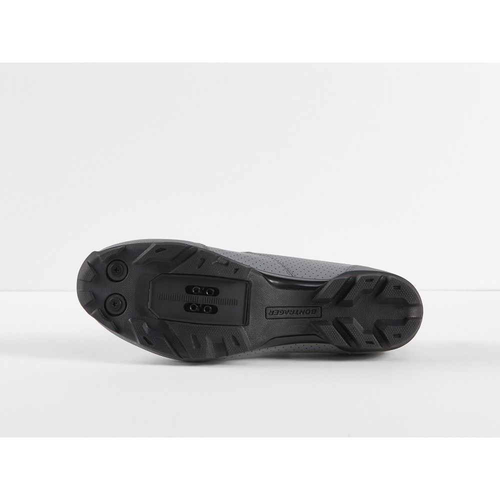 Bontrager Evoke Mountain Bike Shoe - Quicksilver / Miami Green 3