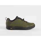 Bontrager Flatline Mountain Bike Shoe - Olive Grey / Trek Black
