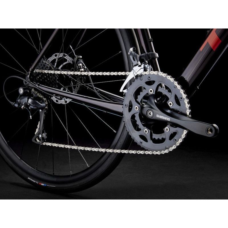 Trek Domane AL 2 Gen 4 - Crimson to Dark Carmine Fade 9