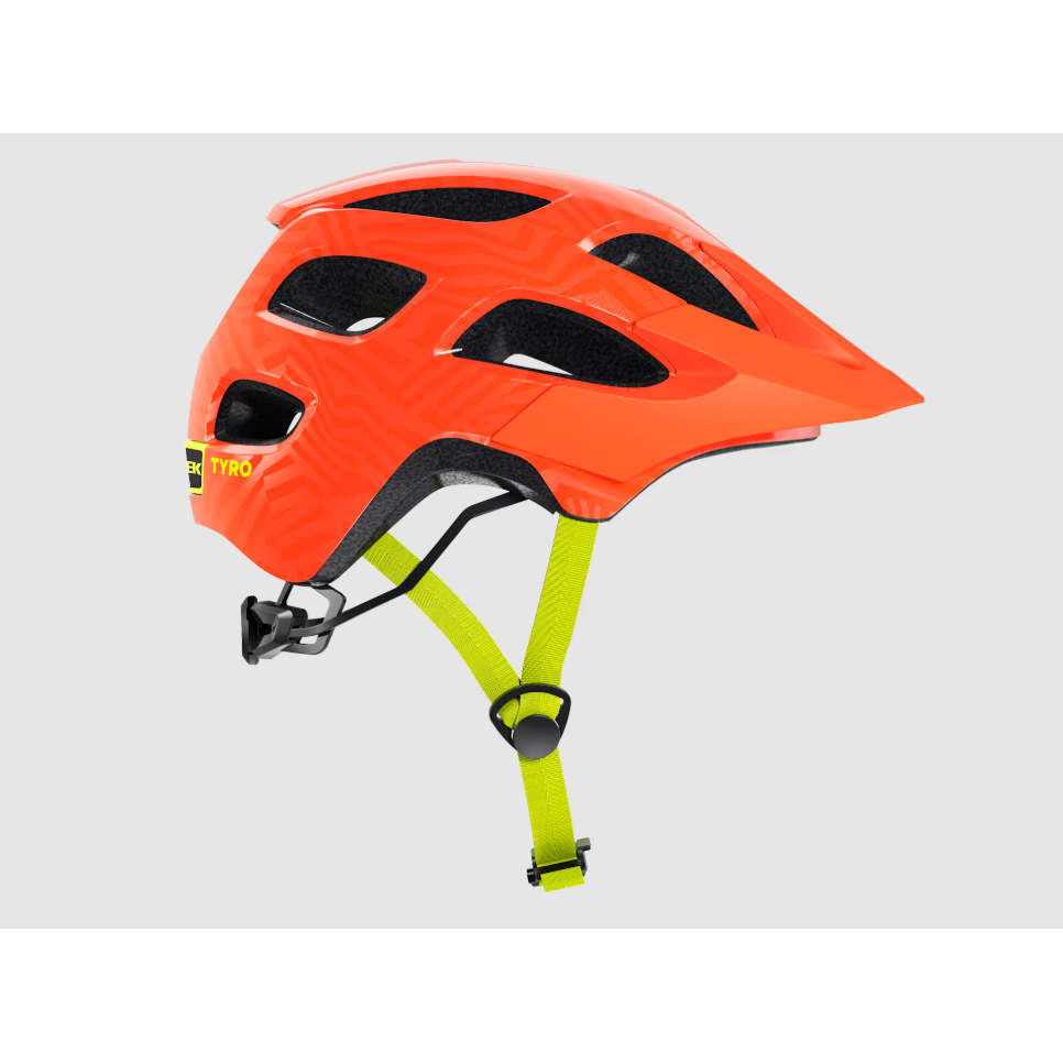 Trek Tyro Youth nuorten pyöräilykypärä - Radioactive Orange 3