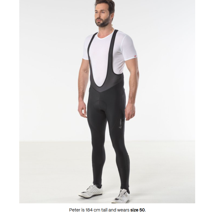 Löffler M Bike Bib Tights Thermo Elastic 3