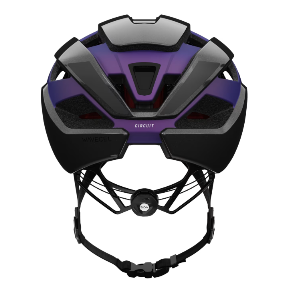 Trek Circuit Wavecel pyöräilykypärä - Dnister Black / Purple Flip 3