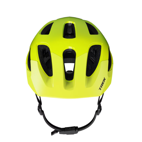 Trek Tyro Youth nuorten pyöräilykypärä - Radioactive Yellow / Power Surge 2