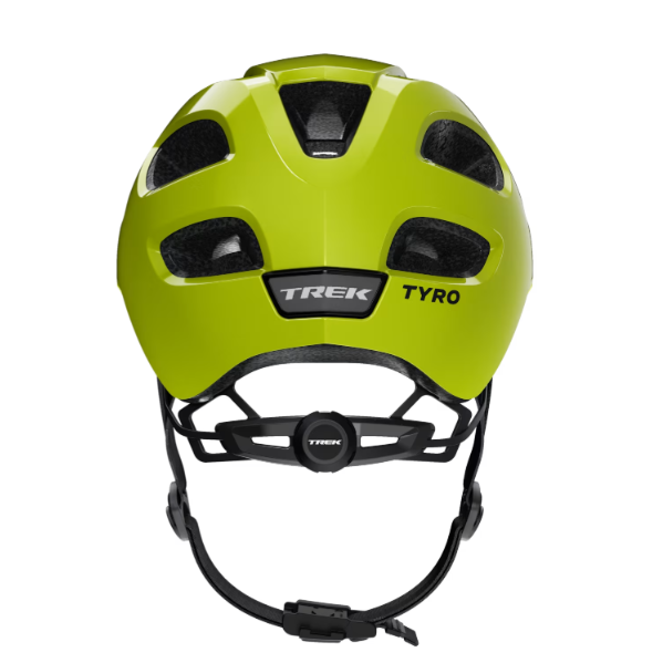 Trek Tyro Youth nuorten pyöräilykypärä - Radioactive Yellow / Power Surge 3