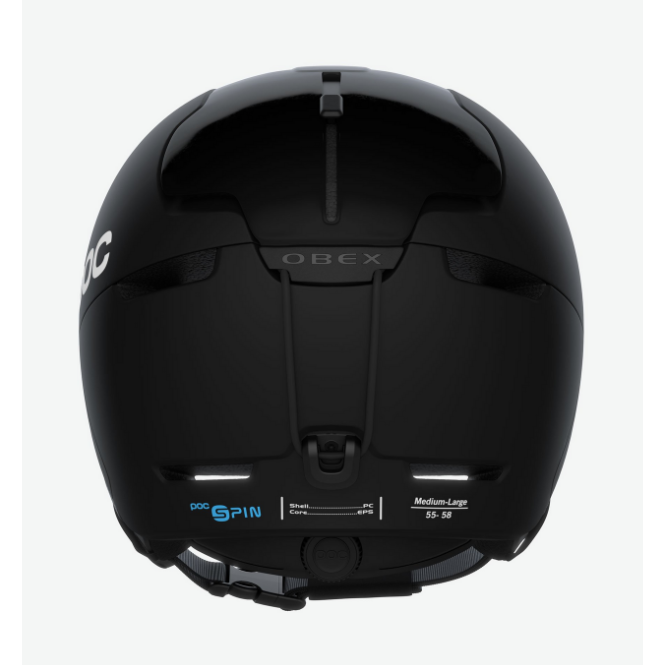 POC Obex SPIN - Uranium Black laskettelukypärä 4