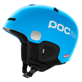 POC Pocito Auric Cut SPIN - Fluorescent Blue lasten laskettelukypärä