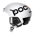 POC Obex BC SPIN - Hydrogen White / Fluorescent Orange AVIP laskettelukypärä