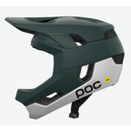 POC Otocon Race MIPS Full Face pyöräilykypärä - Pargasite Green Matt / Hydrogen White Matt