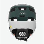 POC Otocon Race MIPS Full Face pyöräilykypärä - Pargasite Green Matt / Hydrogen White Matt 4