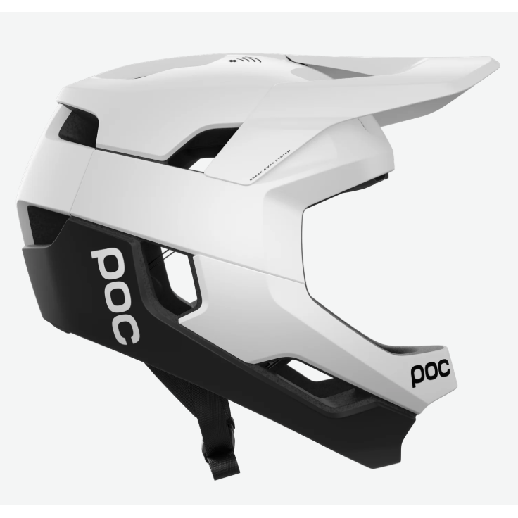 POC Otocon Race MIPS Full Face pyöräilykypärä - Hydrogen White / Uranium Black Matt 3