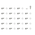 Bontrager Line Pro Pedal Pin Kit vaihtopiikkisarja