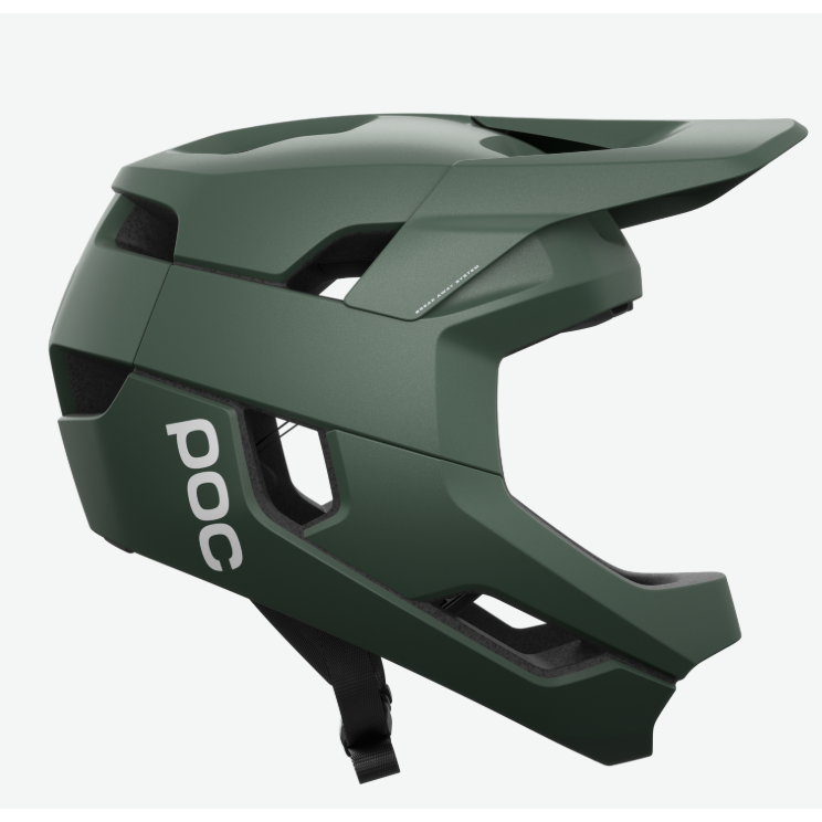POC Otocon Full Face pyöräilykypärä - Epidote Green Metallic / Matt 3