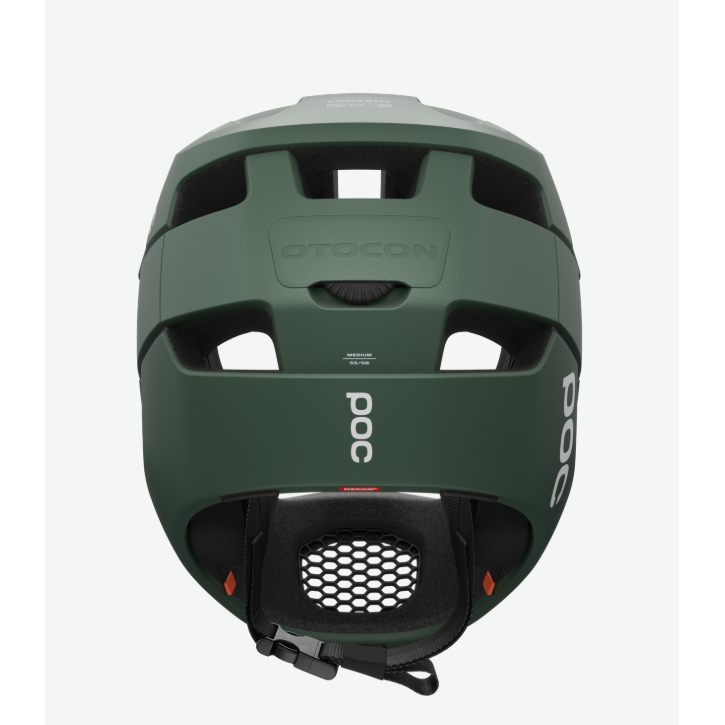 POC Otocon Full Face pyöräilykypärä - Epidote Green Metallic / Matt 4