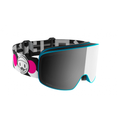 Flaxta Prime Junior - Flaxta Blue/ Bright Pink with Silver Mirror lasten laskettelulasit