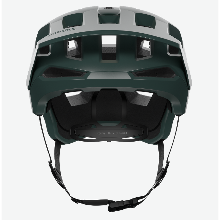 POC Kortal Race MIPS pyöräilykypärä - Pargasite Green Matt / Hydrogen White Matt 2