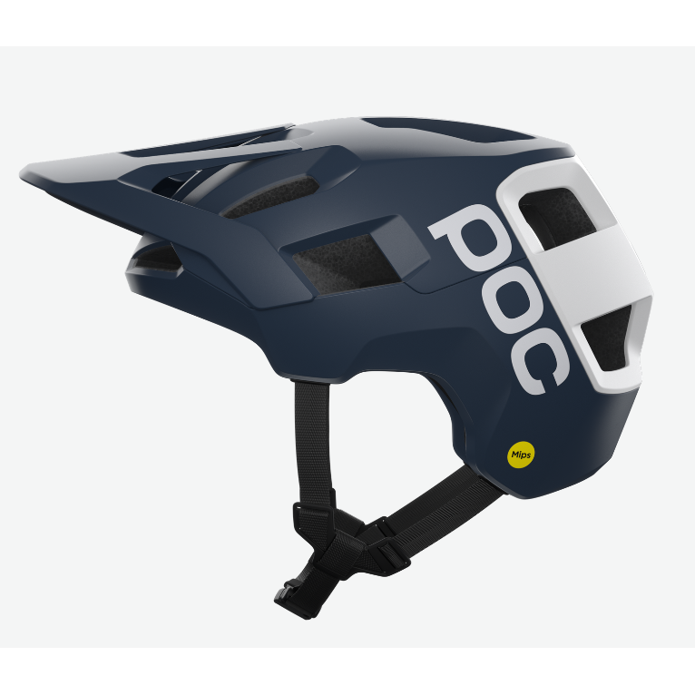 POC Kortal Race MIPS pyöräilykypärä - Apatite Navy Matt / Hydrogen White Matt