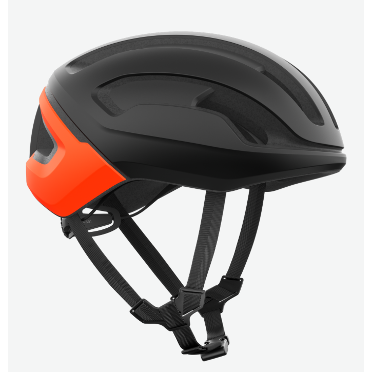 POC Omne Air MIPS pyöräilykypärä - Uranium Black Matt / Fluorescent Orange Matt 3