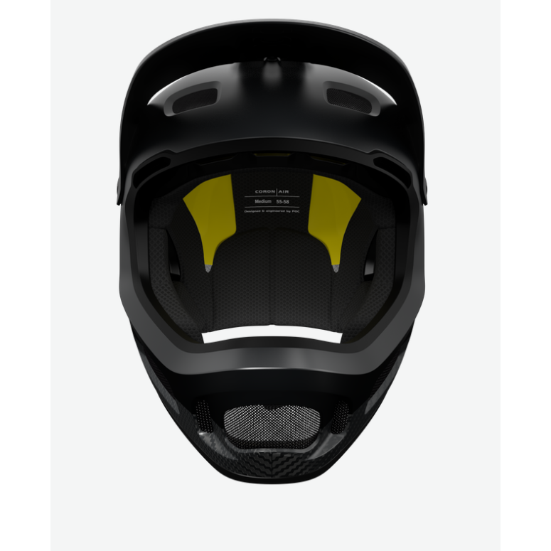 POC Coron Air Carbon MIPS pyöräilykypärä - Carbon Black 4